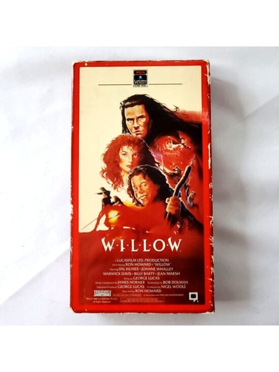 RCA Columbia Pictures Other - VGT Willow VHS Tape 1988 Val Kilmer, George Lucas and Ron Howard #4